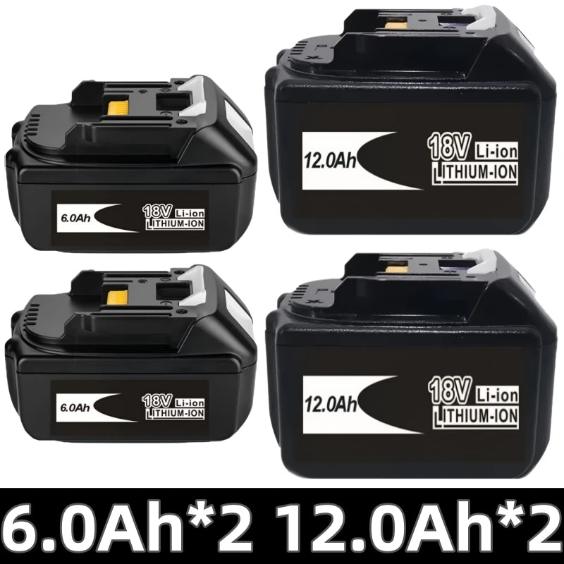 18V 12.0Ah battery for replacement Makita LXT BL1860B BL1860 BL1850 lithium-ion power tool battery Original 100NEW Oasis Select 6.0Ah x2 12.0Ah x2