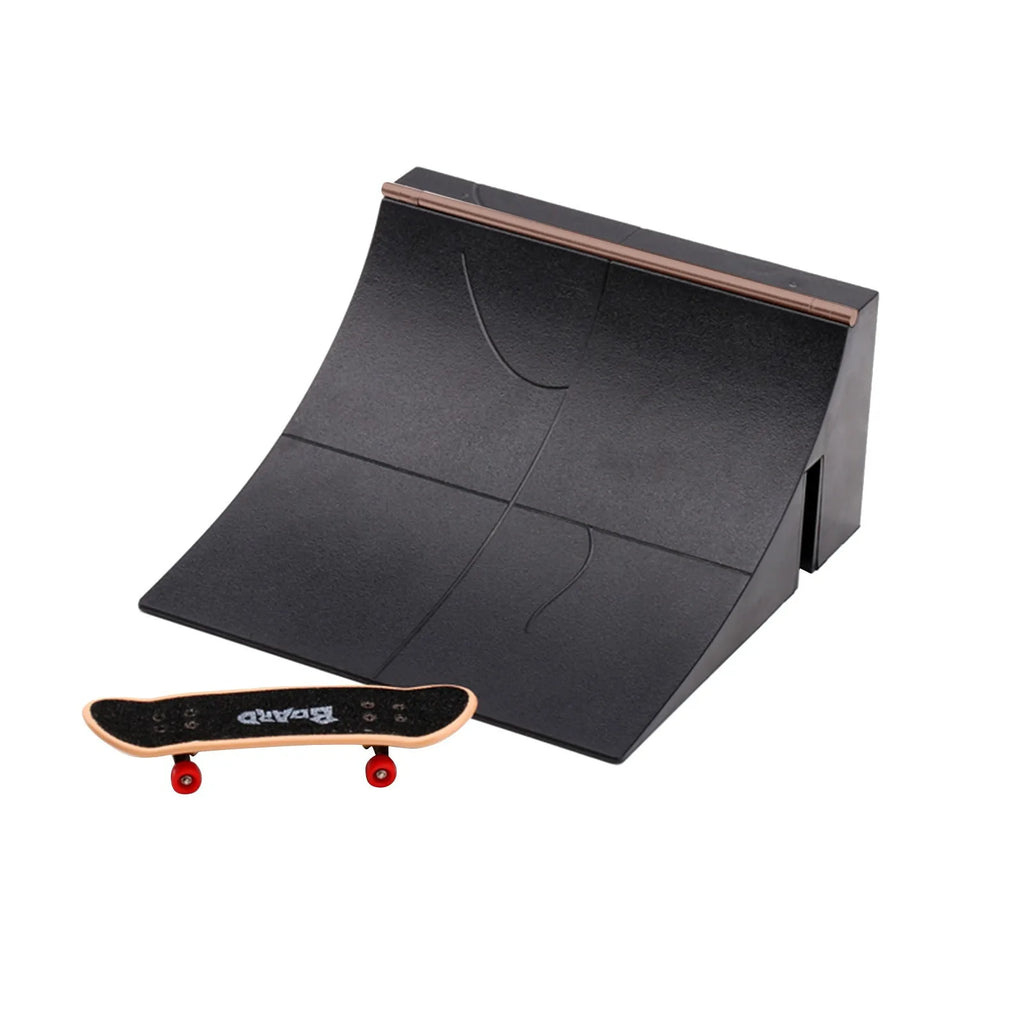 Kids Finger Skateboard Skate Park Ramp Set – Fun Toy Gift Finger Skateboard Set Oasis Select B