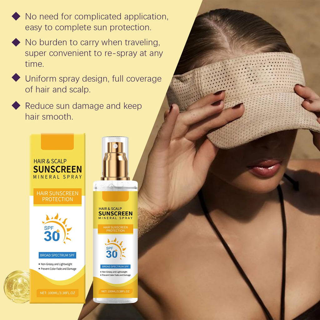 Scalp Protection Spray 100ml – UV Defense & Color Lock Scalp Care Spray Oasis Select