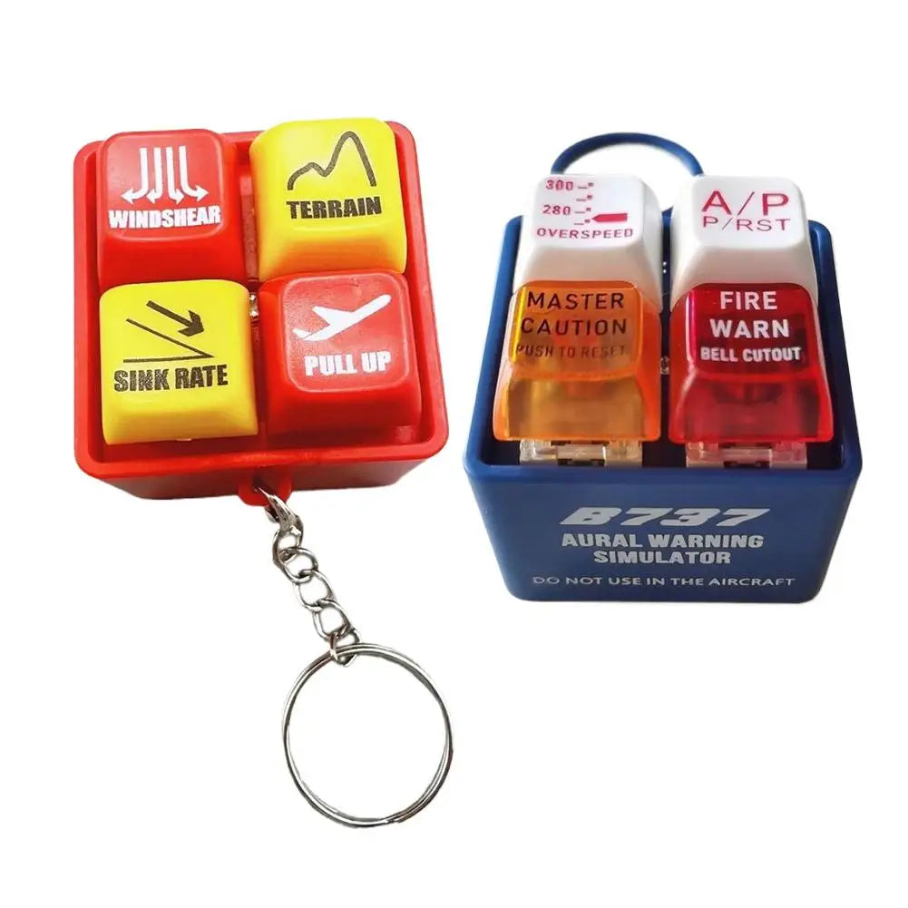 Aircraft Emergency Alarm Keychain – Personal Safety Alert