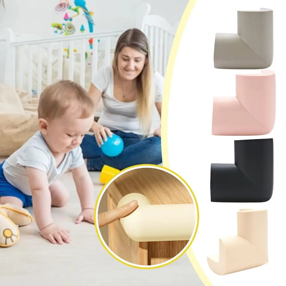 10-Pack NBR Table Corner Protectors for Baby & Child Safety