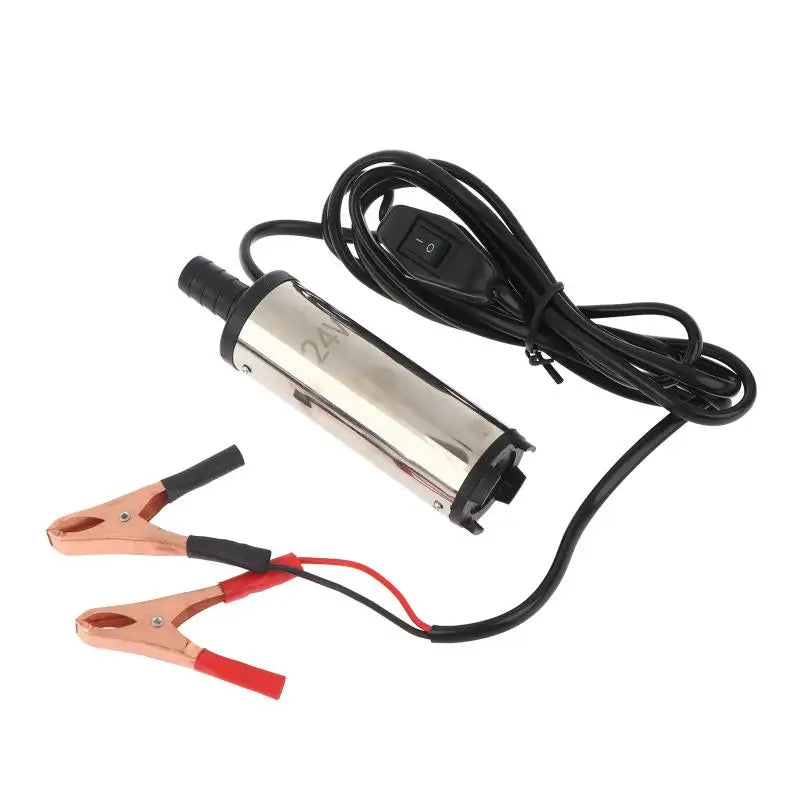 Small Electric Fuel Transfer Pump 12V 24V DC Pumping Dispenser Lightweight Portable Clamp Models Self-priming Type Oasis Select 24V