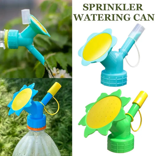 3-Pack 2-in-1 Bottle Sprinkler Nozzles – Dual-Mode Plant Watering