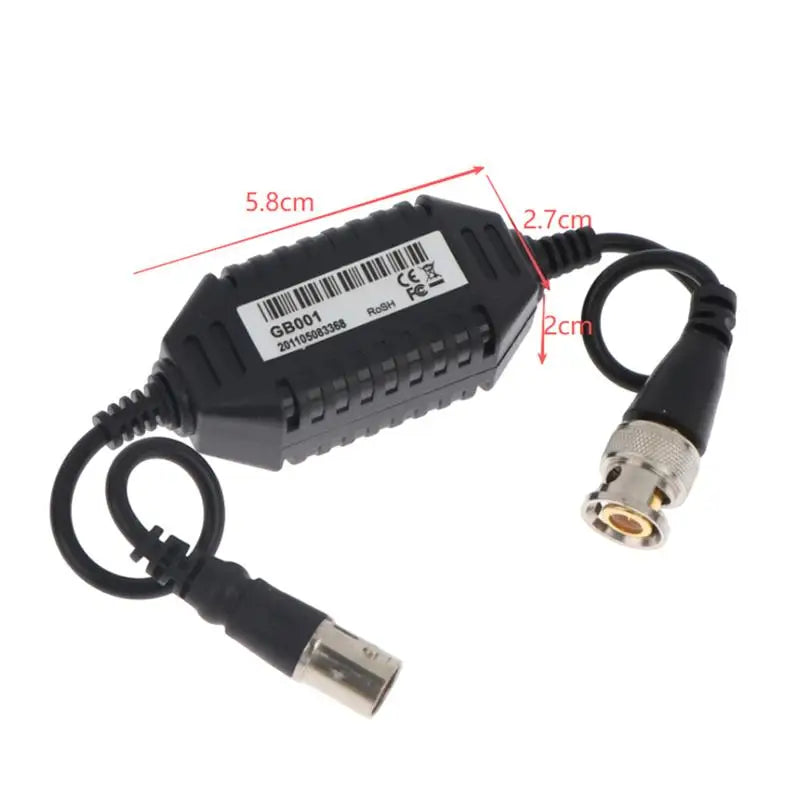 GB001 HD CCTV Video For Surveillance Camera Filter AHD Ground Loop Isolator Anti-interference Device Video Transmission Oasis Select one size