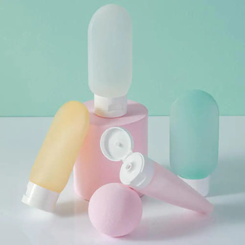 60ml Travel Silicone Squeeze Bottles – 4-Pack Leakproof TSA