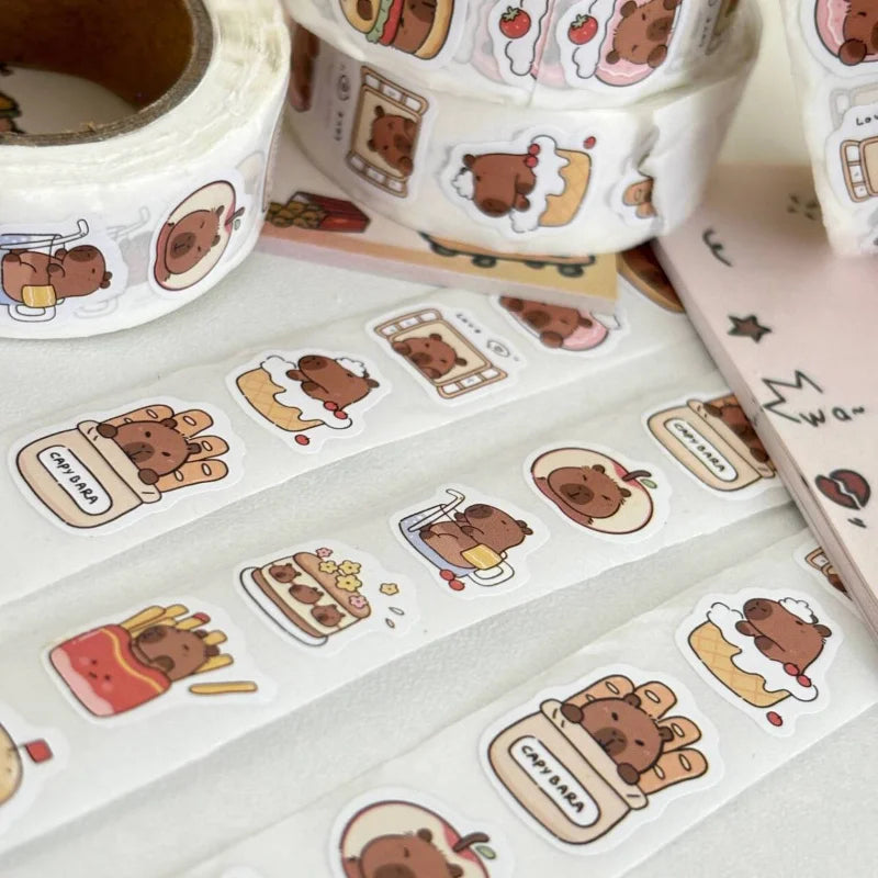 500pcs Kabibara Stickers for Laptops, Scrapbooks, Phones, Skateboards & Guitars - DIY Decorative Holiday Gift Cards Cute Sticker Oasis Select