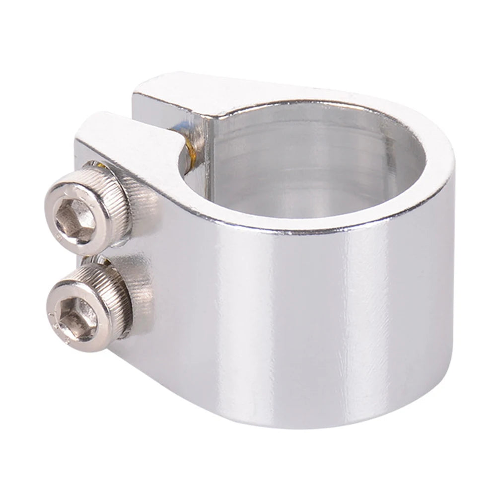 Brand New Seatpost Clamp 1 Pcs Accessories Black/silver Double Layer Easy To Install For 31.8mm/34.9mm Diameter Oasis Select