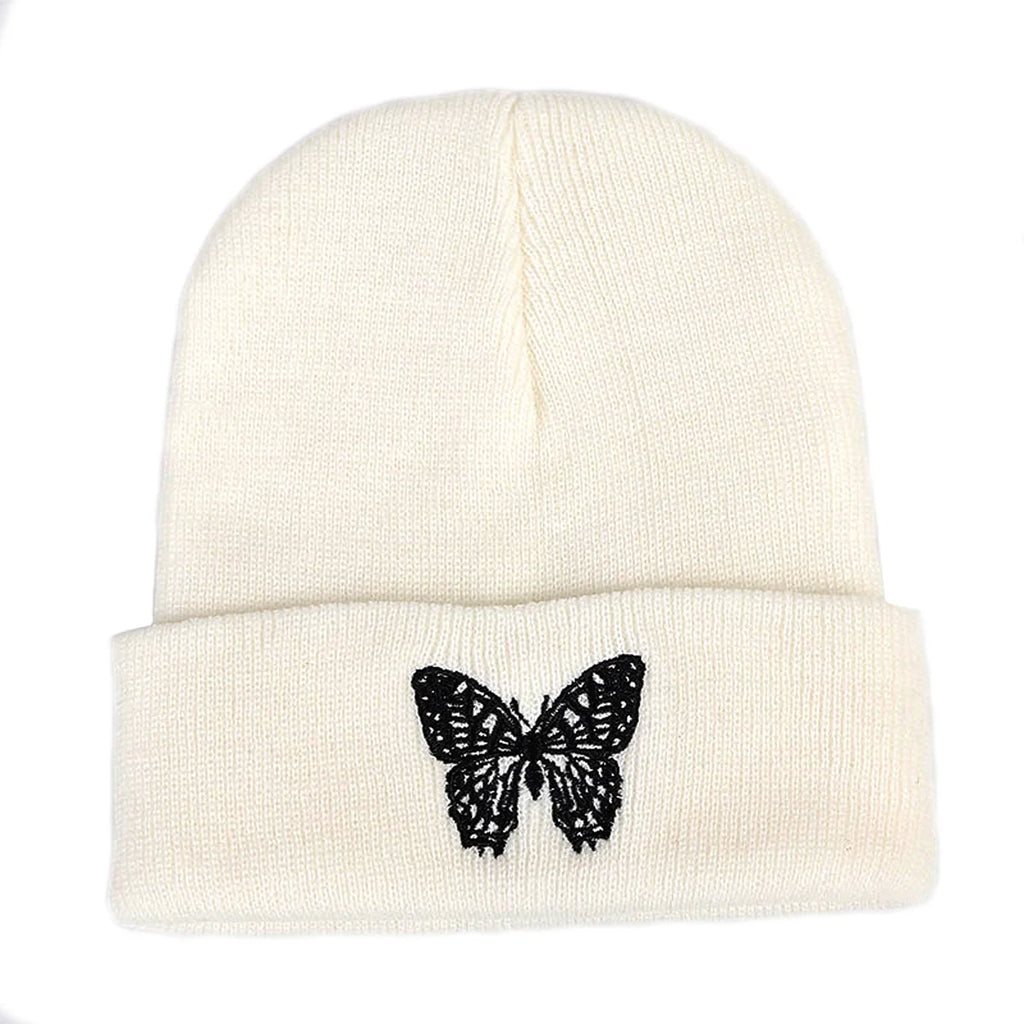 Hip-hop minimalist heart knit winter hat band rock knitted hat cold cap embroidered knit hat Oasis Select 9