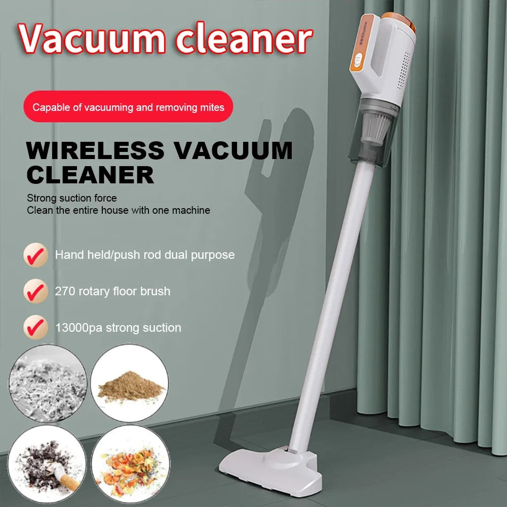 GUOHE 13000Pa Handheld Vacuum – USB Rechargeable Car & Home