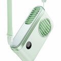 URGGU Mini Portable Fan – USB, Digital Display, Neck & Desktop