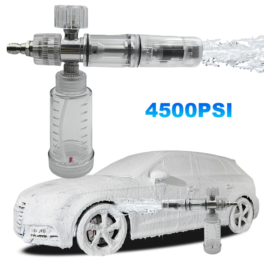 100ml Foam Spray Bottle 4500PSI Pressure Washer Gun Car Wash Pressure Washer Foam Sprayer Oasis Select United States