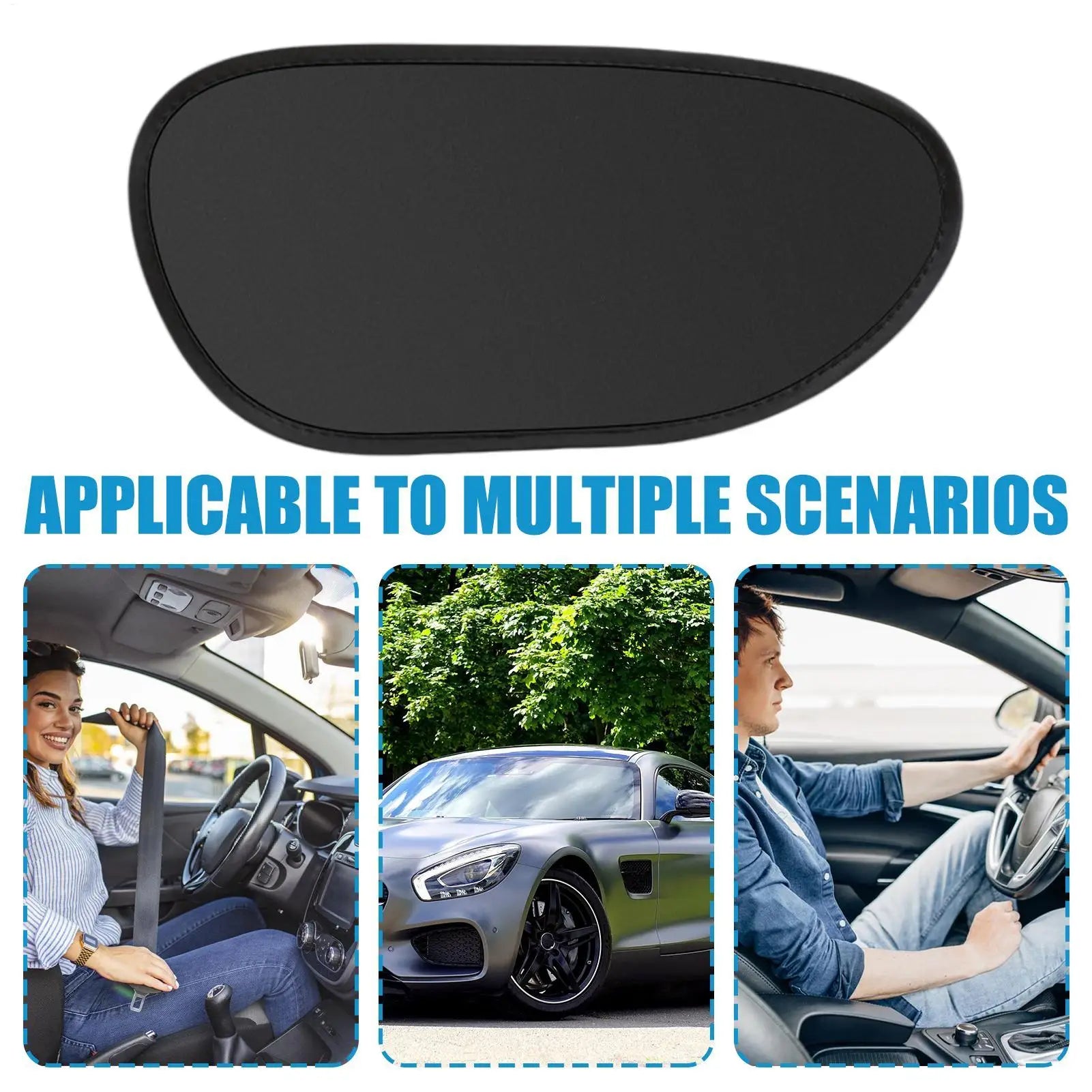 Side Window Sun Shade For Car Electrostatic Curtains Anti-Glare Car Sun Protection Cover For UVR Blocking Car Sun Protection Oasis Select