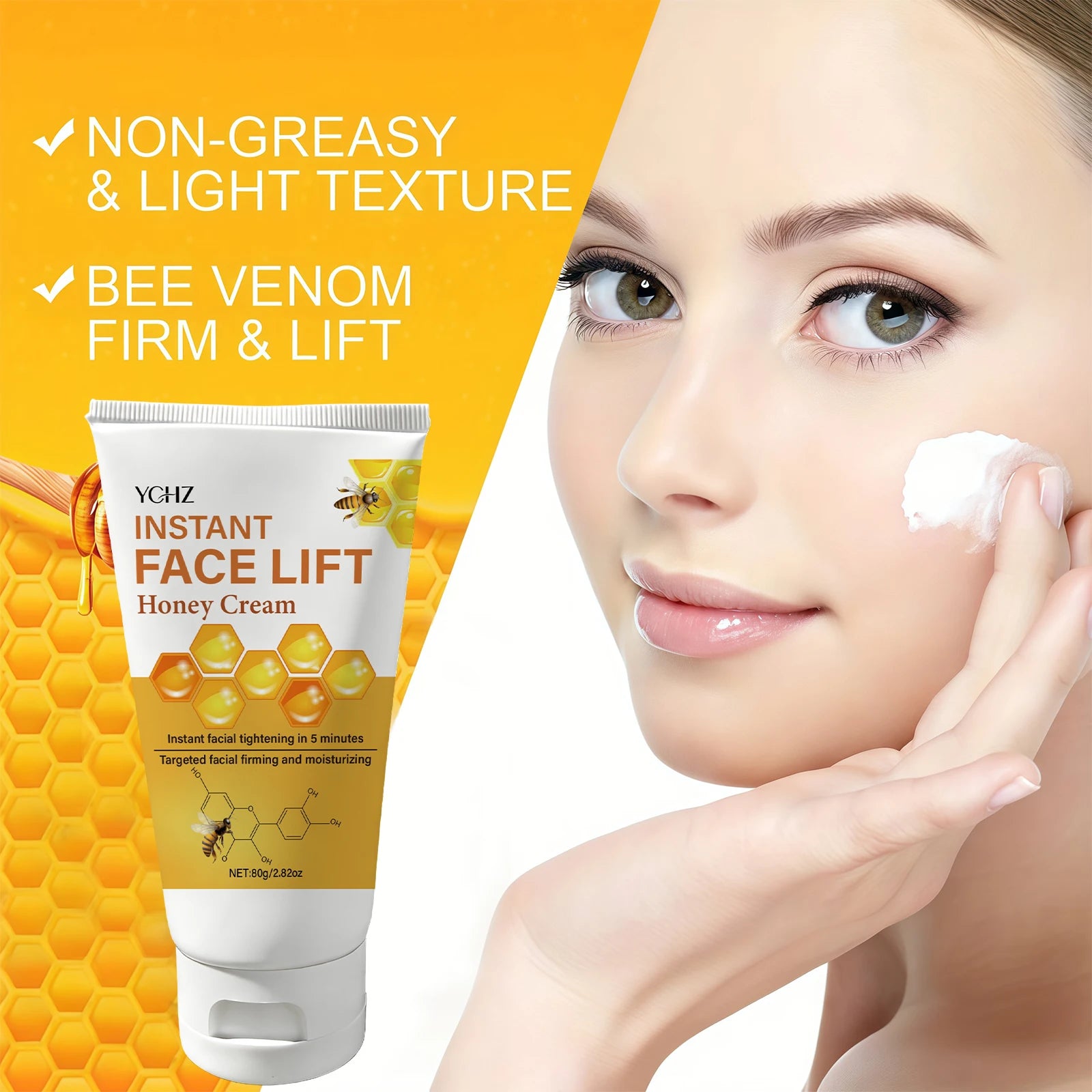 Bee Venom Lifting Face Cream – Firms, Smooths & Hydrates 80g