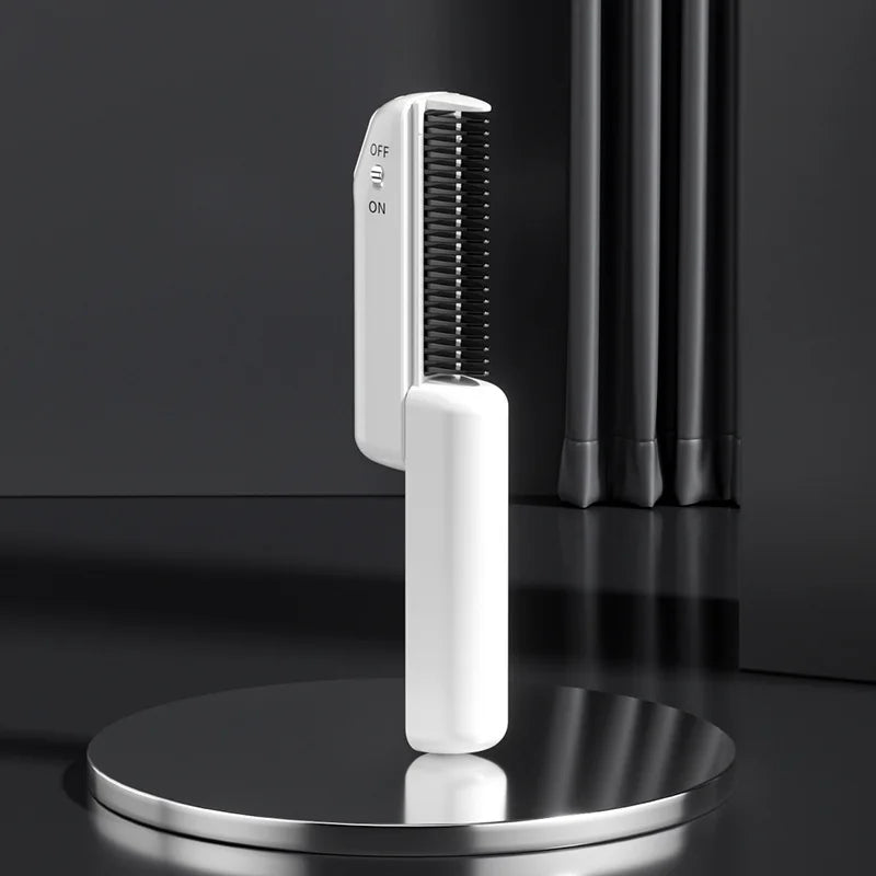 LCD Wireless Hair Straightening Comb – Negative Ion Styler