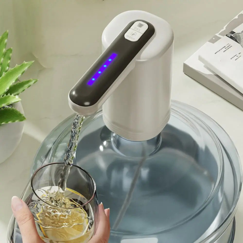 USB Rechargeable Electric Gallon Water Bottle Pump Dispenser