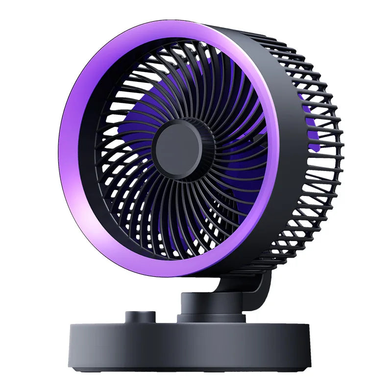 URGGU Smart Oscillating USB Fan – 100-Speed Stepless Control