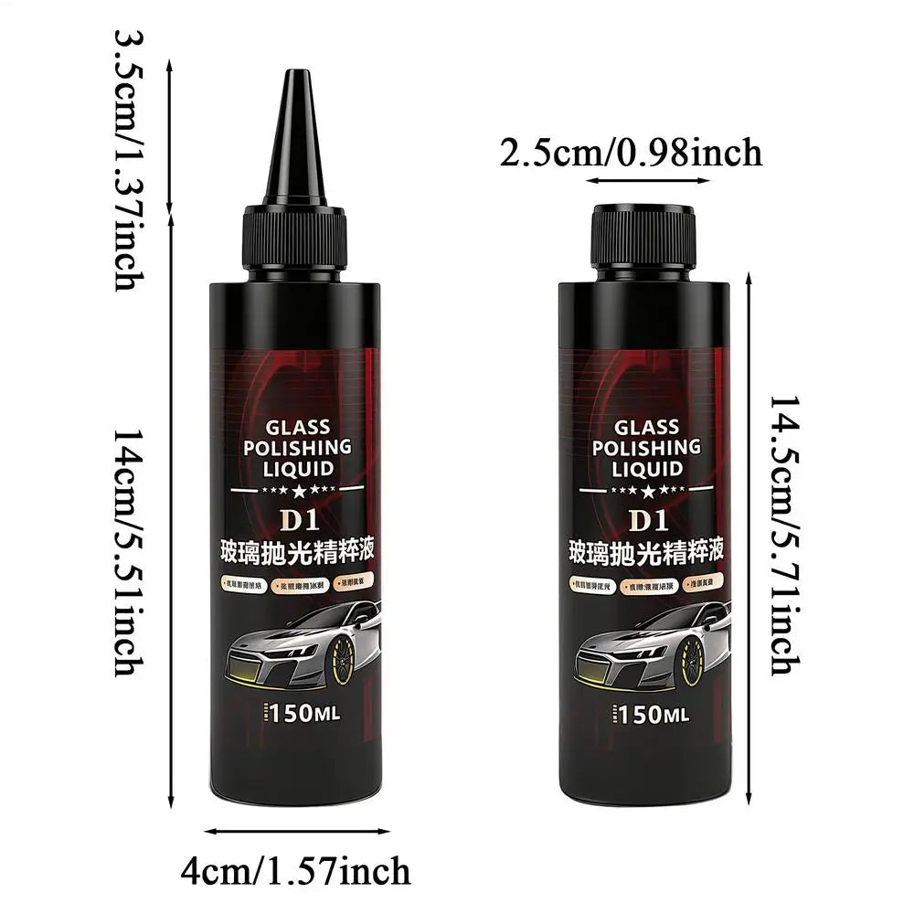 Windshield Polish Window Scratch Remover Auto Polishing Long-Lasting Cleaning Agent Window Shine High Gloss Restorer Supplies Oasis Select Car Glass Polishing