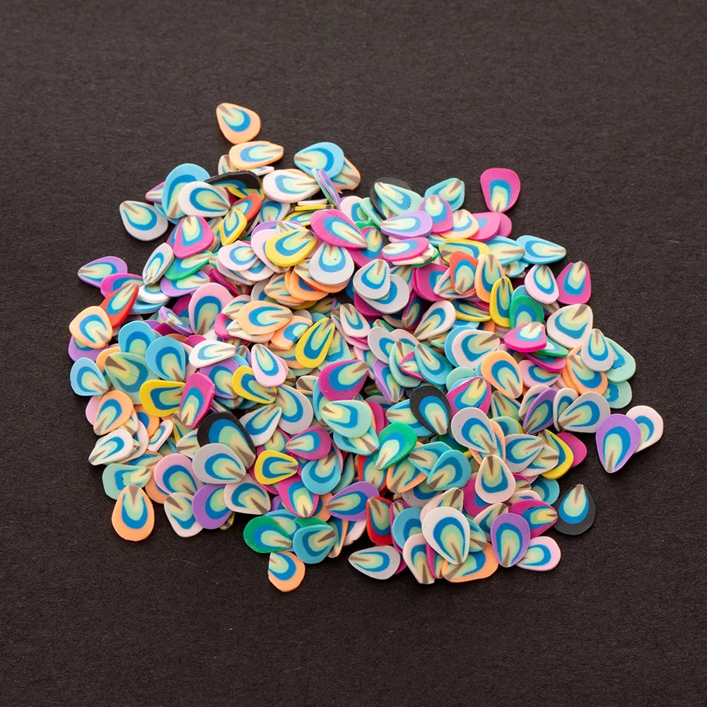 Polymer Clay Fruit Slices Charms DIY Kawaii Epoxy Resin Silicone