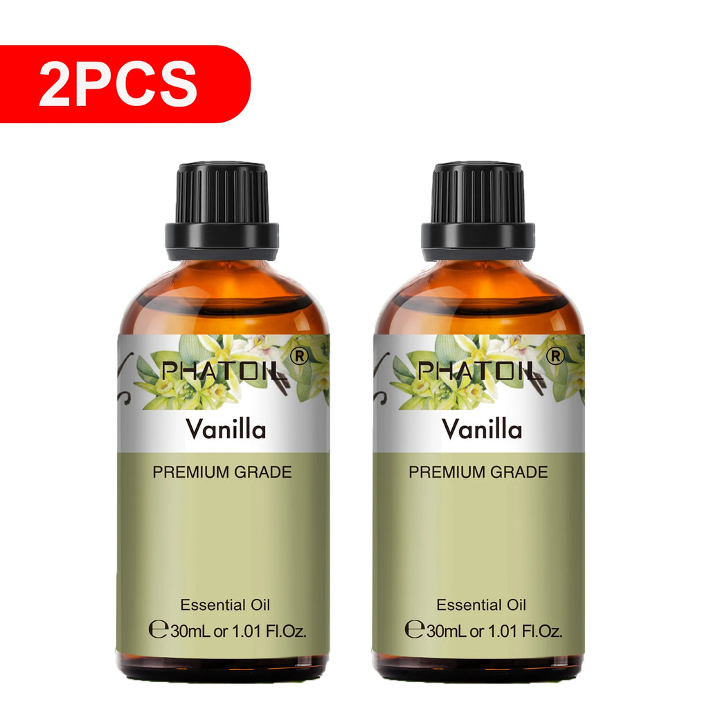 PHATOIL Pure Essential Oils 30ml | Aromatherapy Diffuser Set