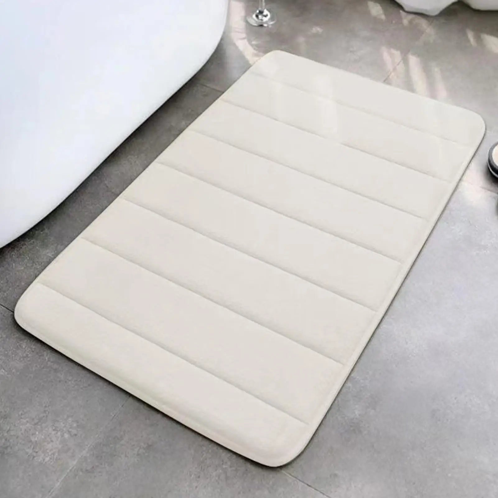 Bath Mat Coral Velvet Absorbent Quick Drying Door Mat Bathroom Floor Mat Door Mat Household Bedroom Non Slip Foot Mat Oasis Select