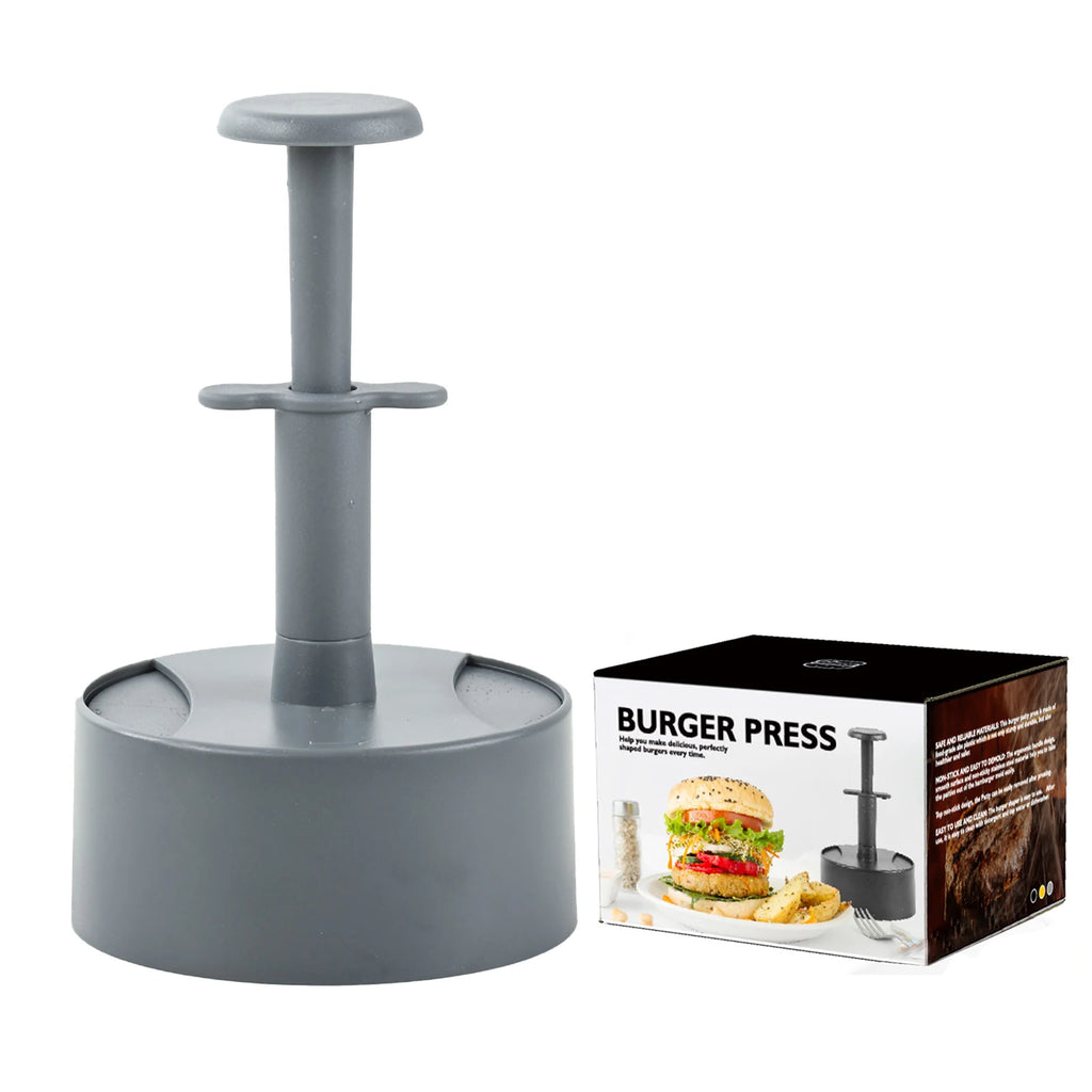 Manual Hamburger Patty Press | Food-Grade ABS Burger Mold