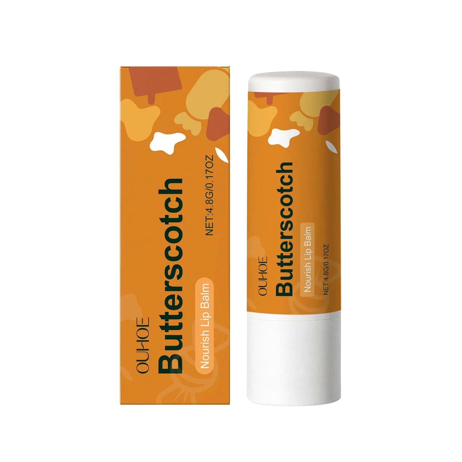 Anti-Chapped Lip Balm with Multiple Flavors Deeply Nourishes Lip Skin Improves Dryness and Plumps Lips Soft and Hydrated Lips Oasis Select Caramel 4.8g boxed