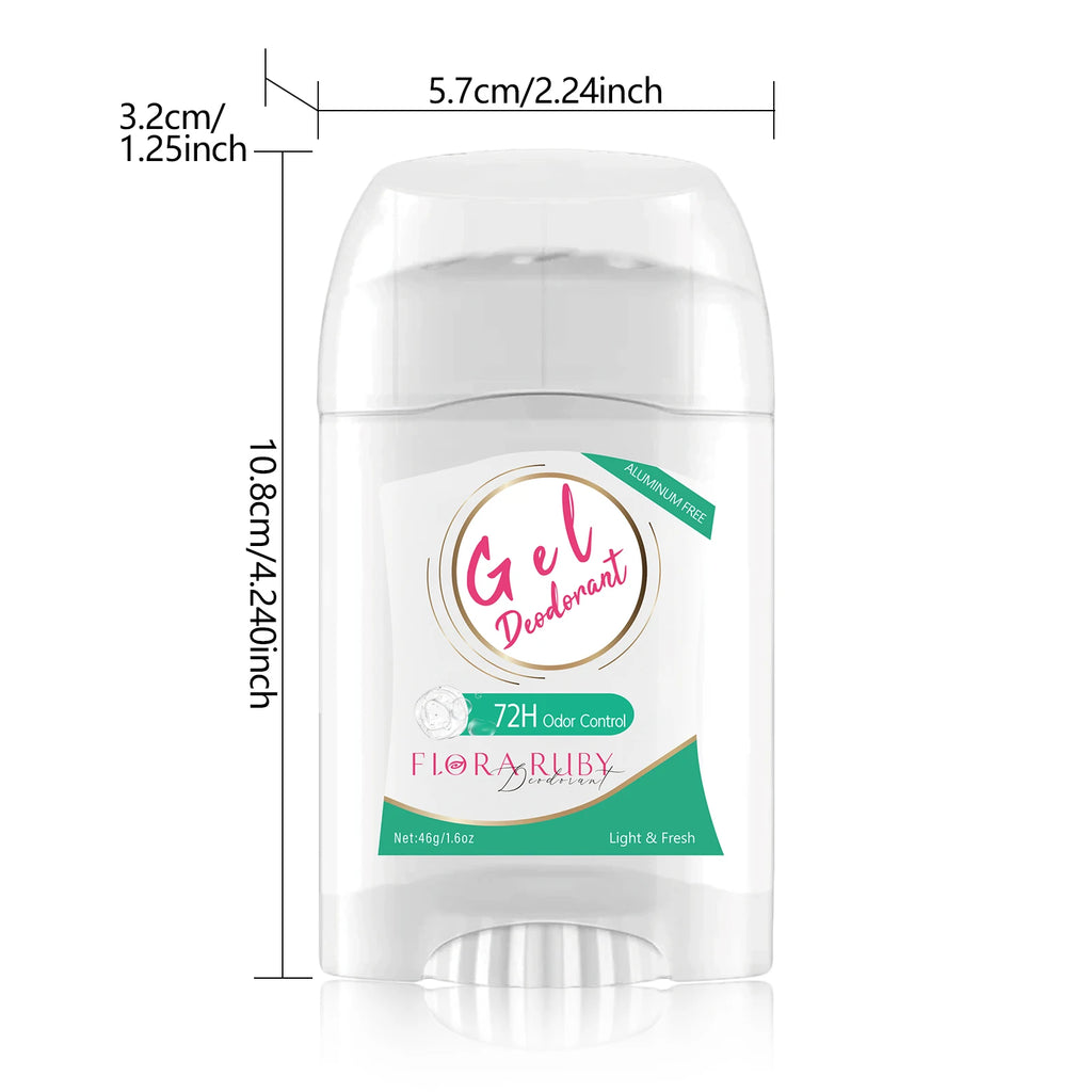 Refreshing Deodorant Gel Antiperspirant Underarm Odor Fragrance Armpit Anti Sweat Dry Body Gel Portable Removal Bad Smell Oasis Select