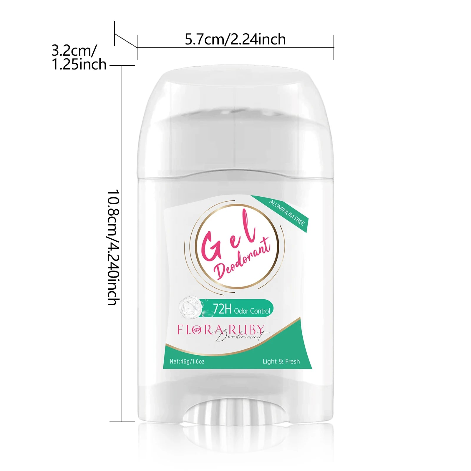 Refreshing Deodorant Gel Antiperspirant Underarm Odor Fragrance Armpit Anti Sweat Dry Body Gel Portable Removal Bad Smell Oasis Select