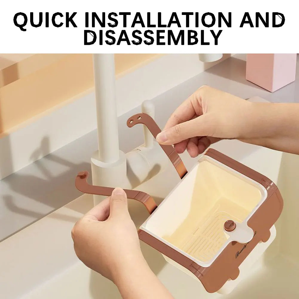 Hangable Sink Strainer Basket | Self-Cleaning Food Catcher