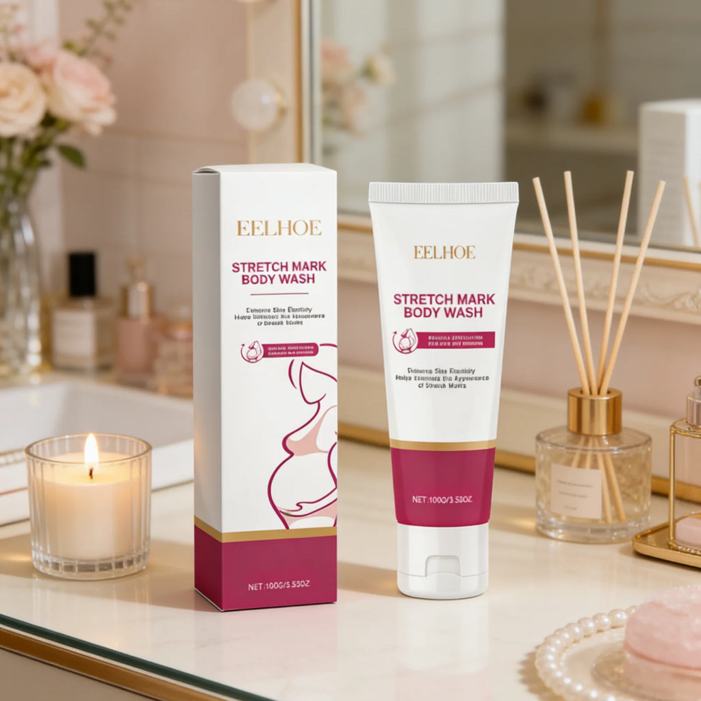 EELHOE Stretch Mark Body Wash – Firming Pregnancy Shower Gel Stretch Mark Body Wash Oasis Select