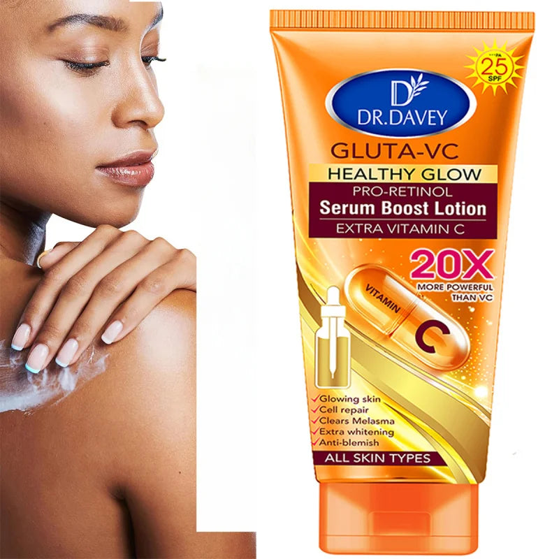 DR.DAVEY Gluta-VC Body Lotion 300ml | Moisturizing & Brightening