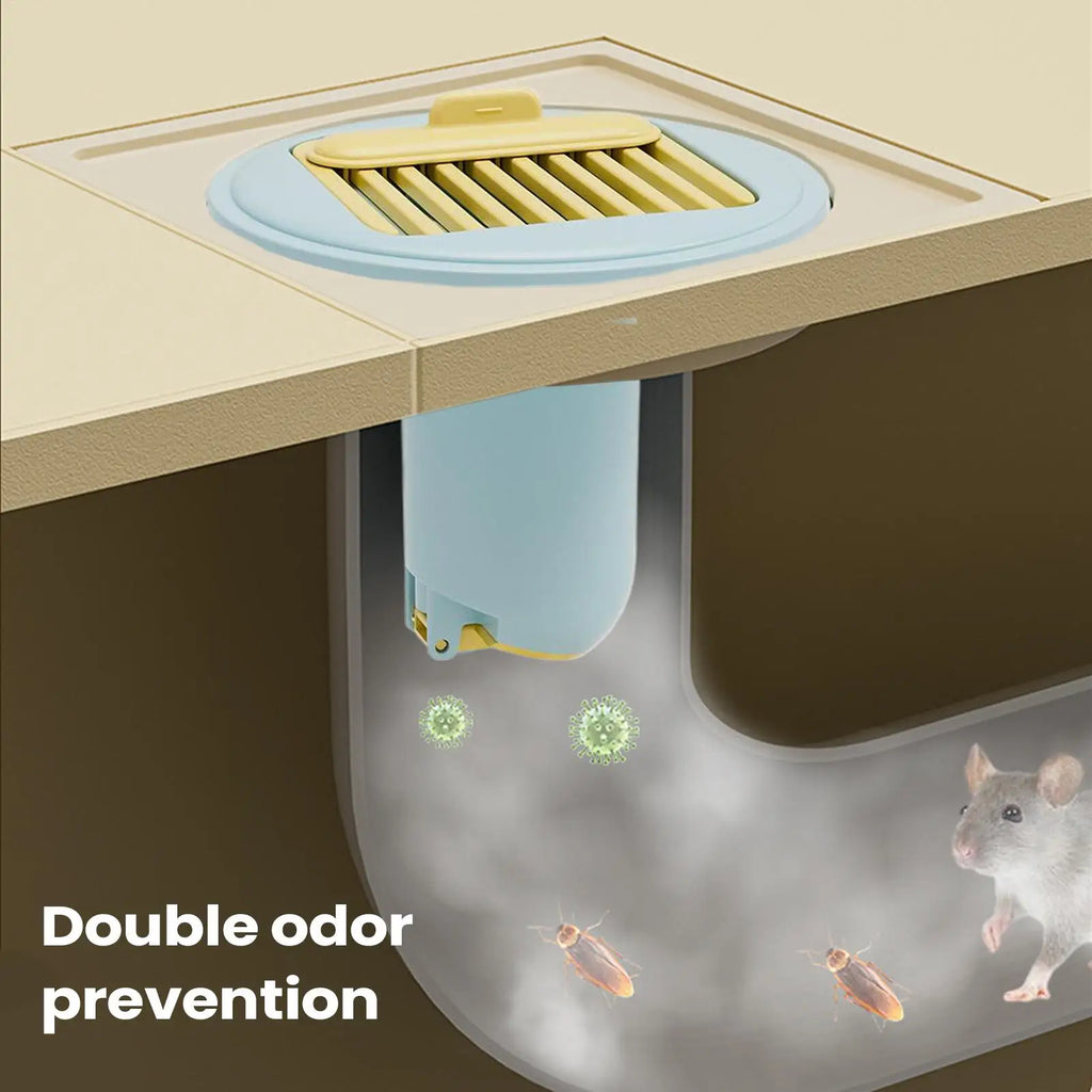 Silicone Floor Drain Stopper – Anti-Odor Shower Drain Plug