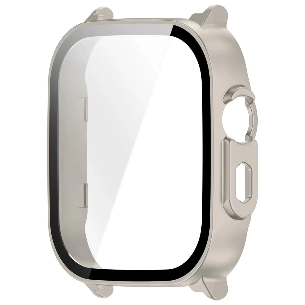 Hard PC + Tempered Glass Case for Realme Watch 5 Full Cover Smartwatch Case Oasis Select Starlight