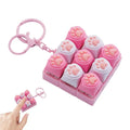 Cat's Paw Silent Keyboard Fidget Toy – Anti-Anxiety Keychain Fidget Keychain Toy Oasis Select E