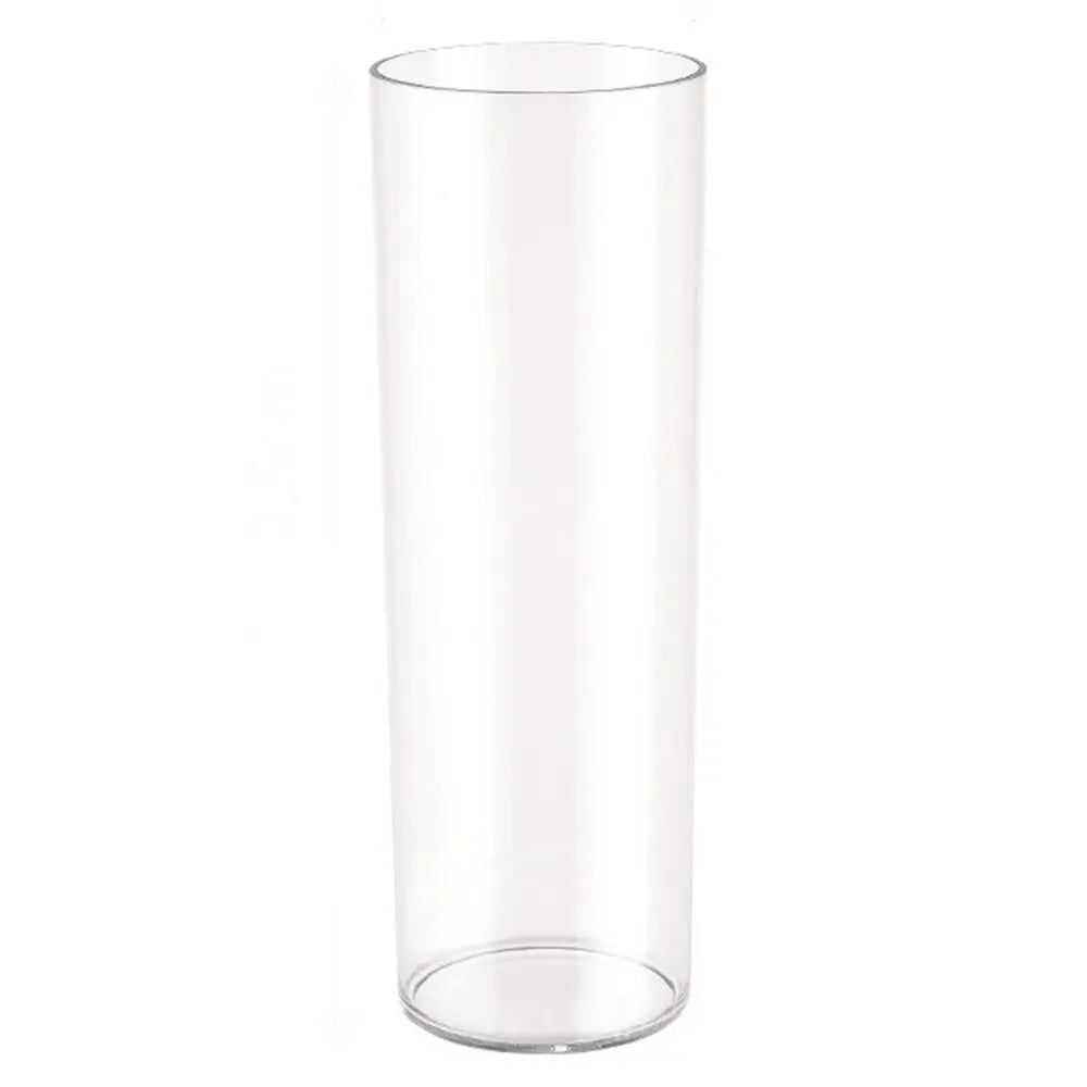 Clear Acrylic Cylinder Vase – Shatterproof Flower & Candle Display