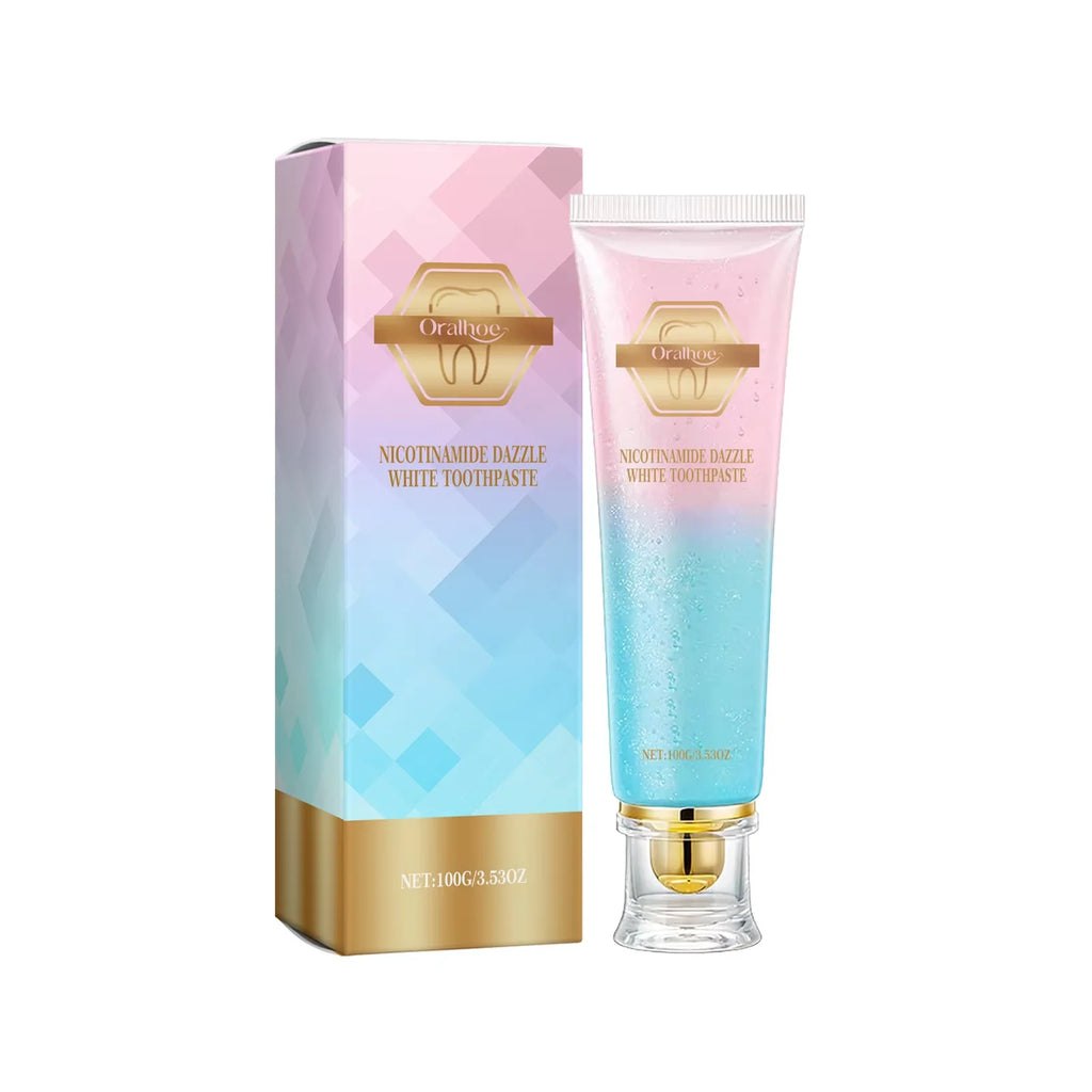Oralhoe Niacinamide Whitening Toothpaste – Stain & Enamel Care Whitening Toothpaste Oasis Select 100g boxed
