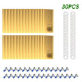 36Pcs Replacement Blades with Washers Screws for Mammotion Luba & Yuka All Series, Replacement Robotic Lawnmower Blades Oasis Select C