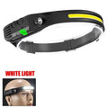 4Pack Super Bright LED Head Lamp with Adjustable Headband Waterproof Suitable for Outdoor Camping Activities Mountain Climbing Oasis Select White light 2PCS