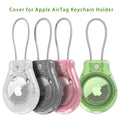Waterproof Apple AirTag Case with Steel Cable Keychain Holder AirTag Protective Case Oasis Select 4 pcs