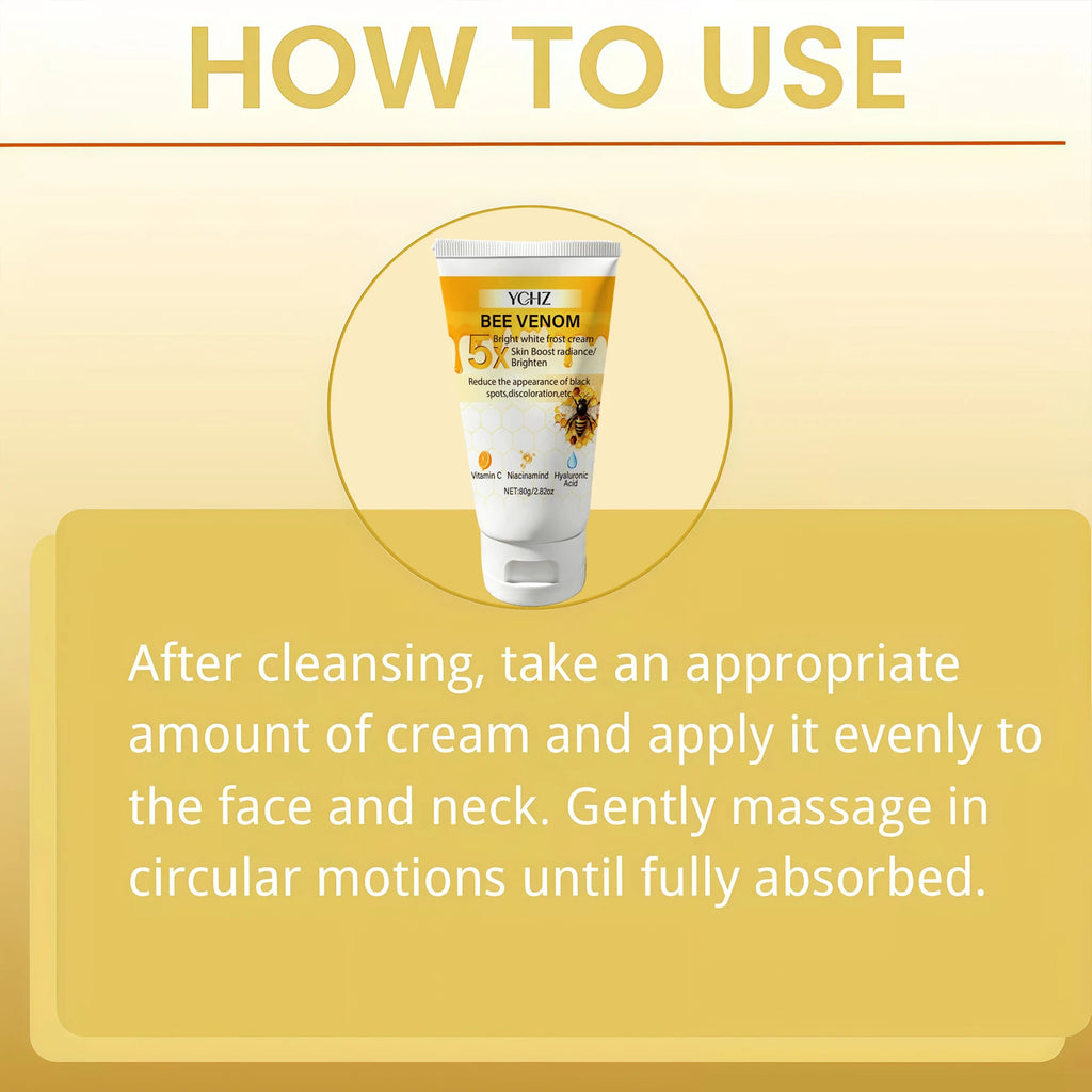 Bee Venom VC Brightening Cream – Even Skin Tone 80g | YCHZ