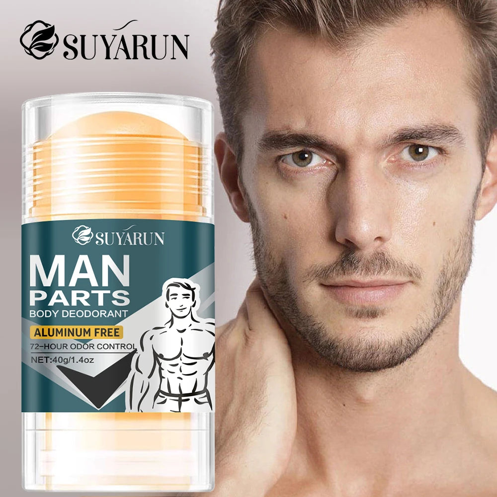 SUYARUN Natural Deodorant Stick for Men with Glycerin & Mint | Freshness & Odor Protection | Long-Lasting | Sale Now. Oasis Select
