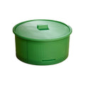 Plastic Bean Sprout Nursery Pots Ventilated Split Structure Healthy Food Sprouter Stackable Non Toxic Bean Sprout Grower Oasis Select Green-L