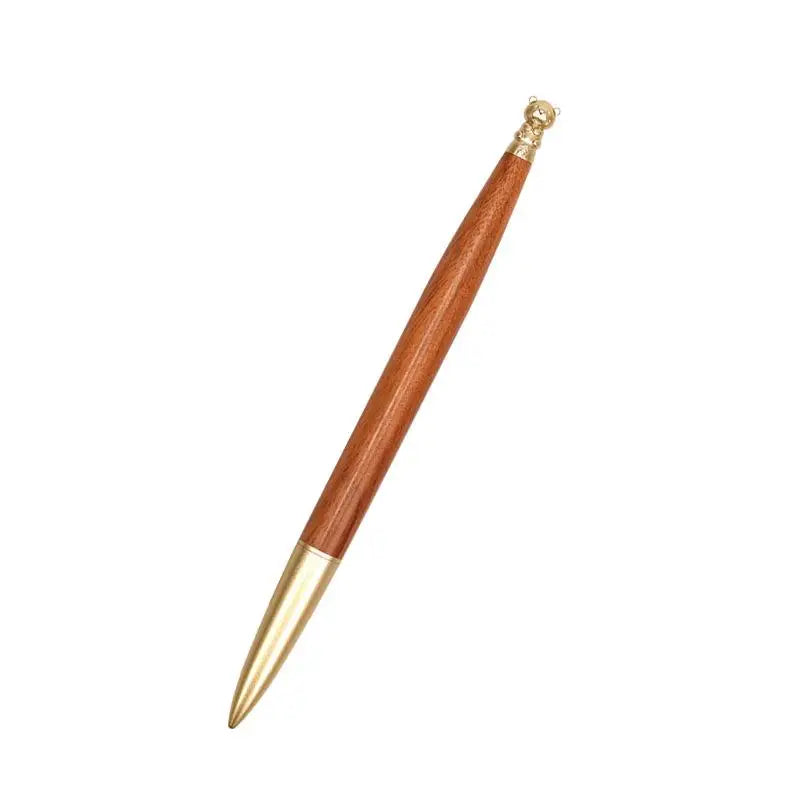 Zodiac Wooden Retractable Roller Ball Pens Smooth Writing Signature Executive Business Ball Point Vintage Gift Pen Oasis Select A3 China Mainland