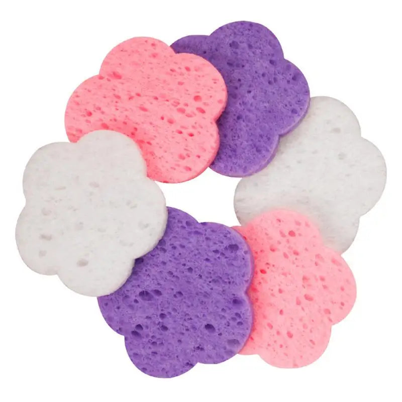 30pcs Face Cleansing Pads Makeup Removal Cotton Pad Cleansing Facial Pad Face Towel Washable Cotton Pads (Color Random) Oasis Select