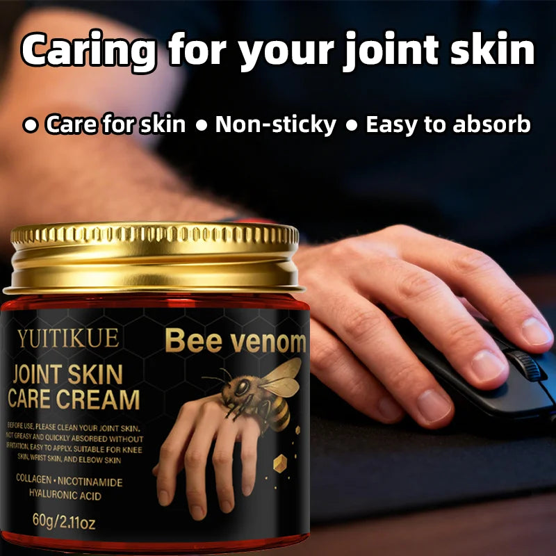 YUITIKUE Bee Venom Body & Joint Cream – Collagen & Hyaluronic