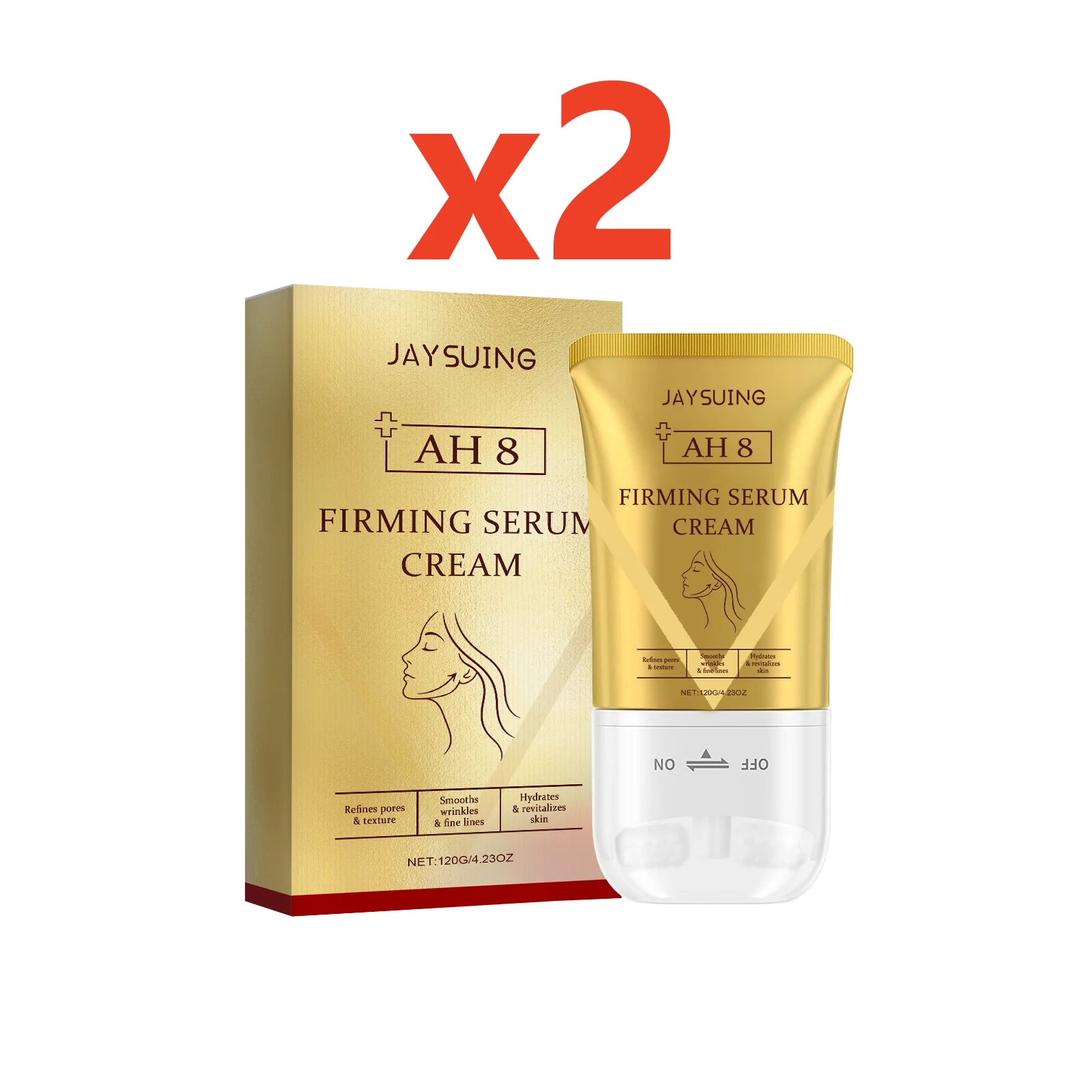 Neck Firming Roller Cream Deeply Moisturizing Lifting Brighten Skin Fades Fine Lines Reduce Double Chin Massage Firm Neck Cream Oasis Select 240g Boxed