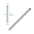 30cm Shower Extender Bathtub Shower System Round Extension Bar Shower Set Extension Tube Bathroom Accessories Oasis Select CHROME