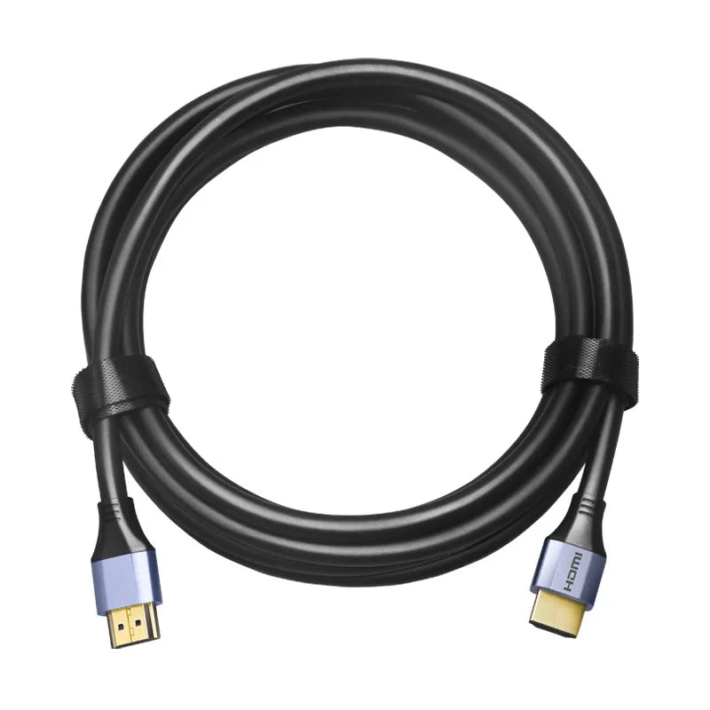 HDMI-Compatible 2.1 Cable 8K@60Hz 4K@120Hz 48Gbps Ultra High Speed HDR for Laptop Projector PS4 PS5 HDTV Cord 0.2m 1m 0.5m Oasis Select black 0.5m