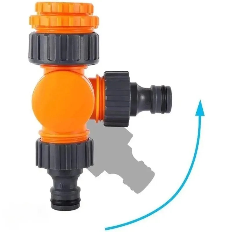 Garden Hose Connector Faucet Adapter for 1/2" & 3/4" Hose Reel Cart Plastic Click-lock Quick ConnectionFor Watering Irrigation Oasis Select