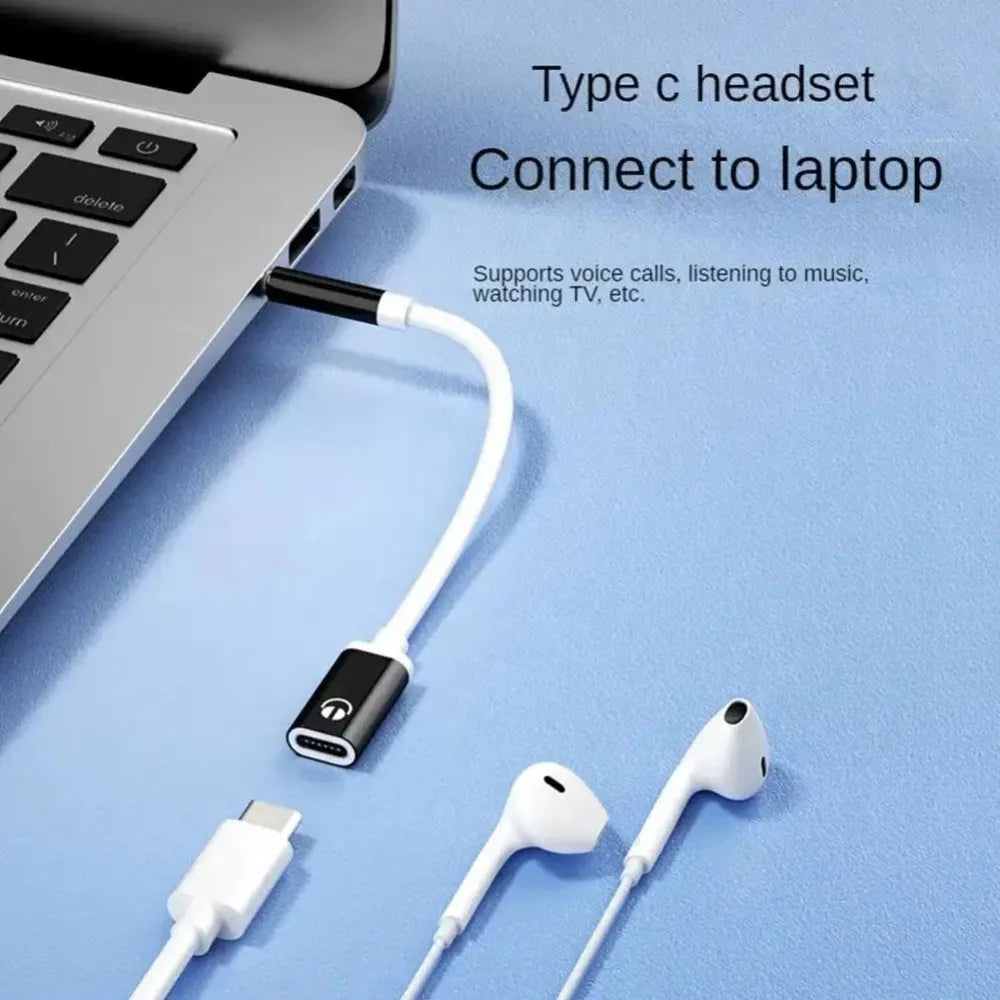3.5mm Male To Type-c Female Headphone Aux Cable Converter Type-C To 3.5mm Jack Converter Earphone Audio Adapter Cable Oasis Select